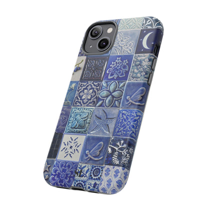 Midnight Mosaic Tiles iPhone Case