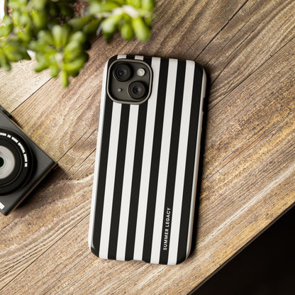 Ebony Stripe iPhone Case
