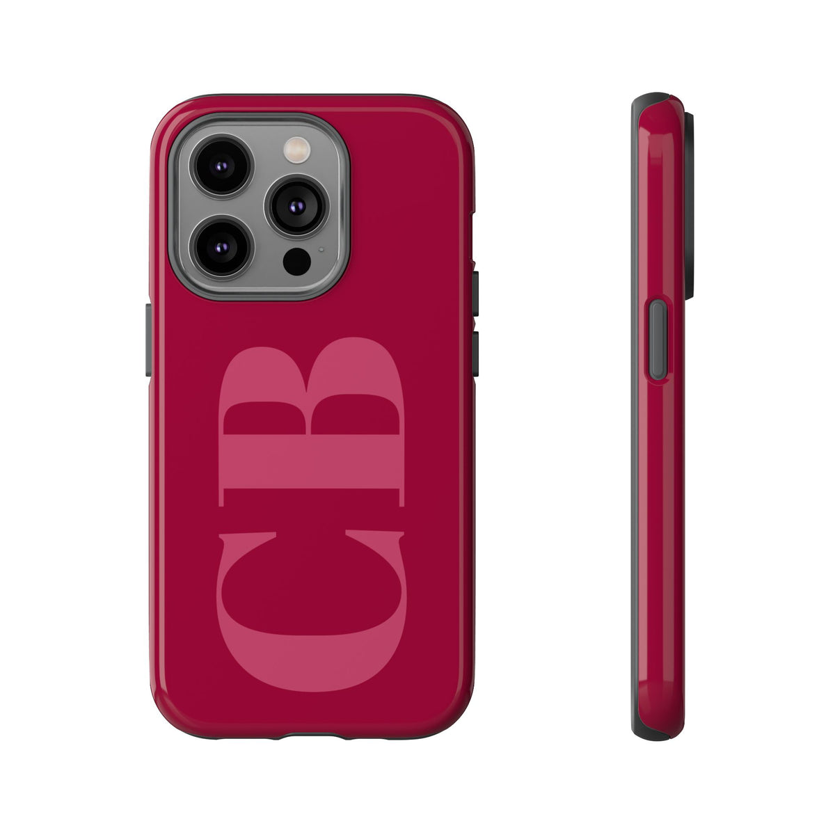 Berry Custom Initial iPhone Case