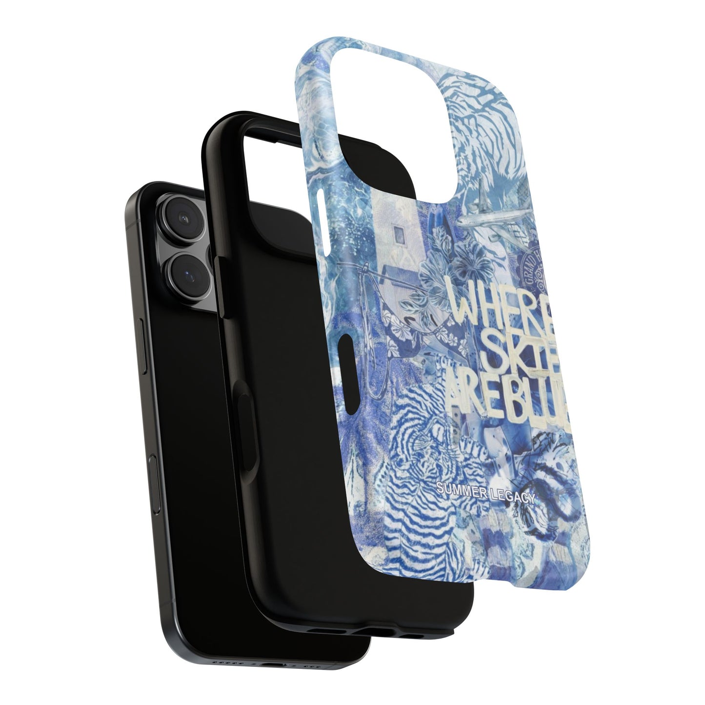 Blue Horizon iPhone Case