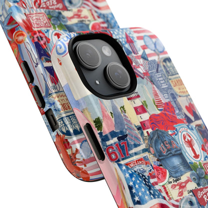 Red, White & Blue MagSafe Case