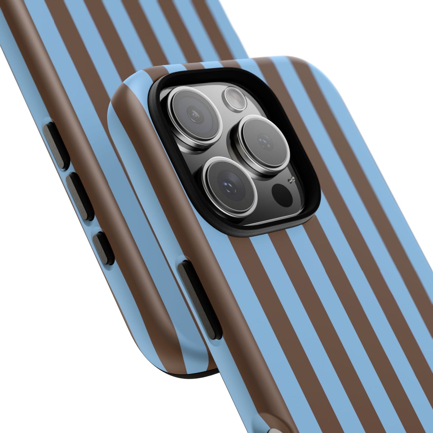 Mocha Stripe iPhone Case