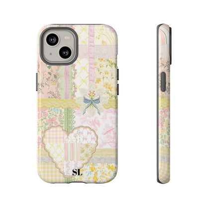 Garden Quilt Patchwork iPhone Case