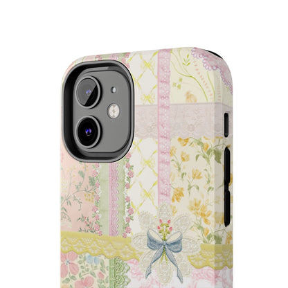 Garden Quilt Patchwork iPhone Case