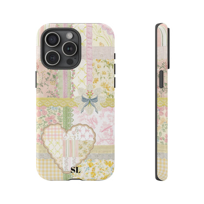 Garden Quilt Patchwork iPhone Case