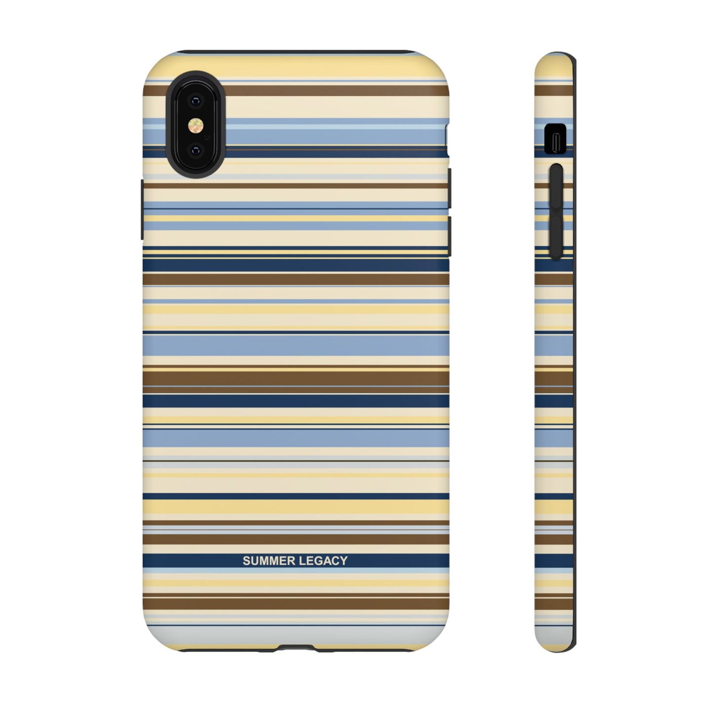 Coconut Multi-stripe iPhone Case