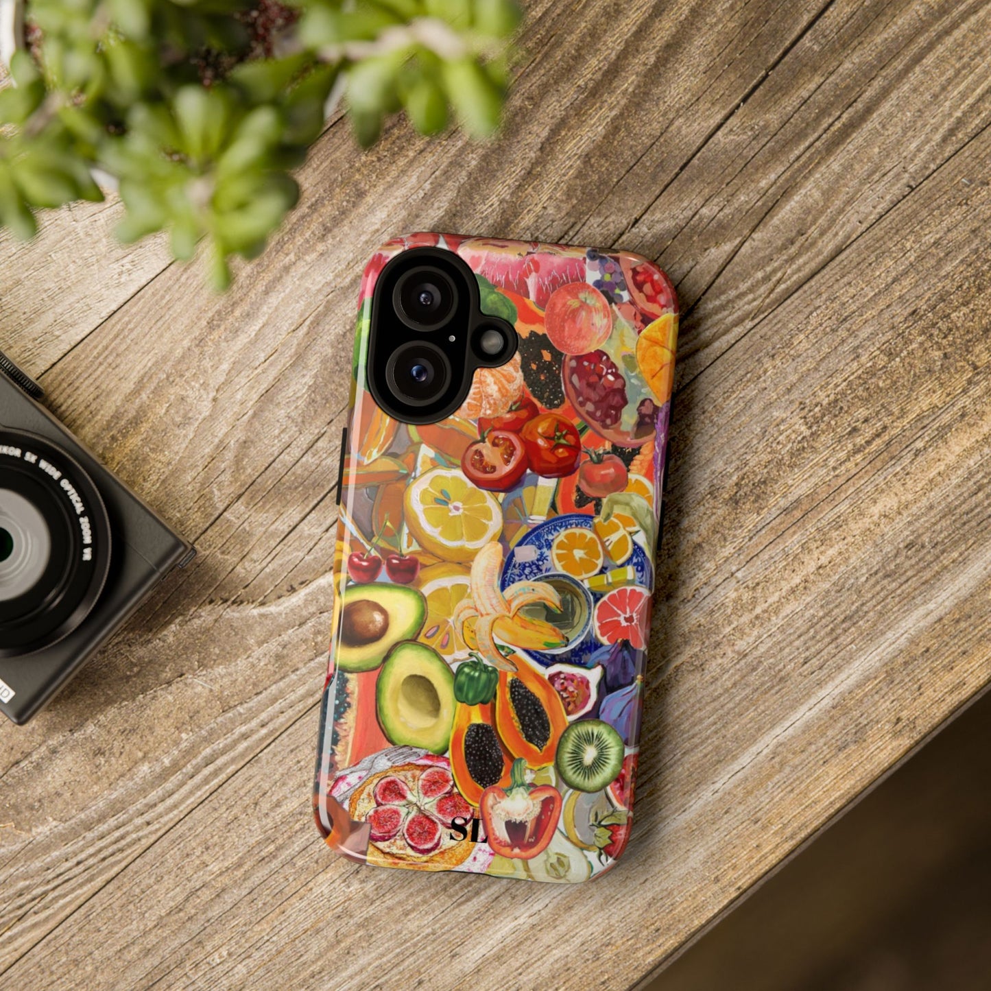 Fruits and Veggies iPhone Case