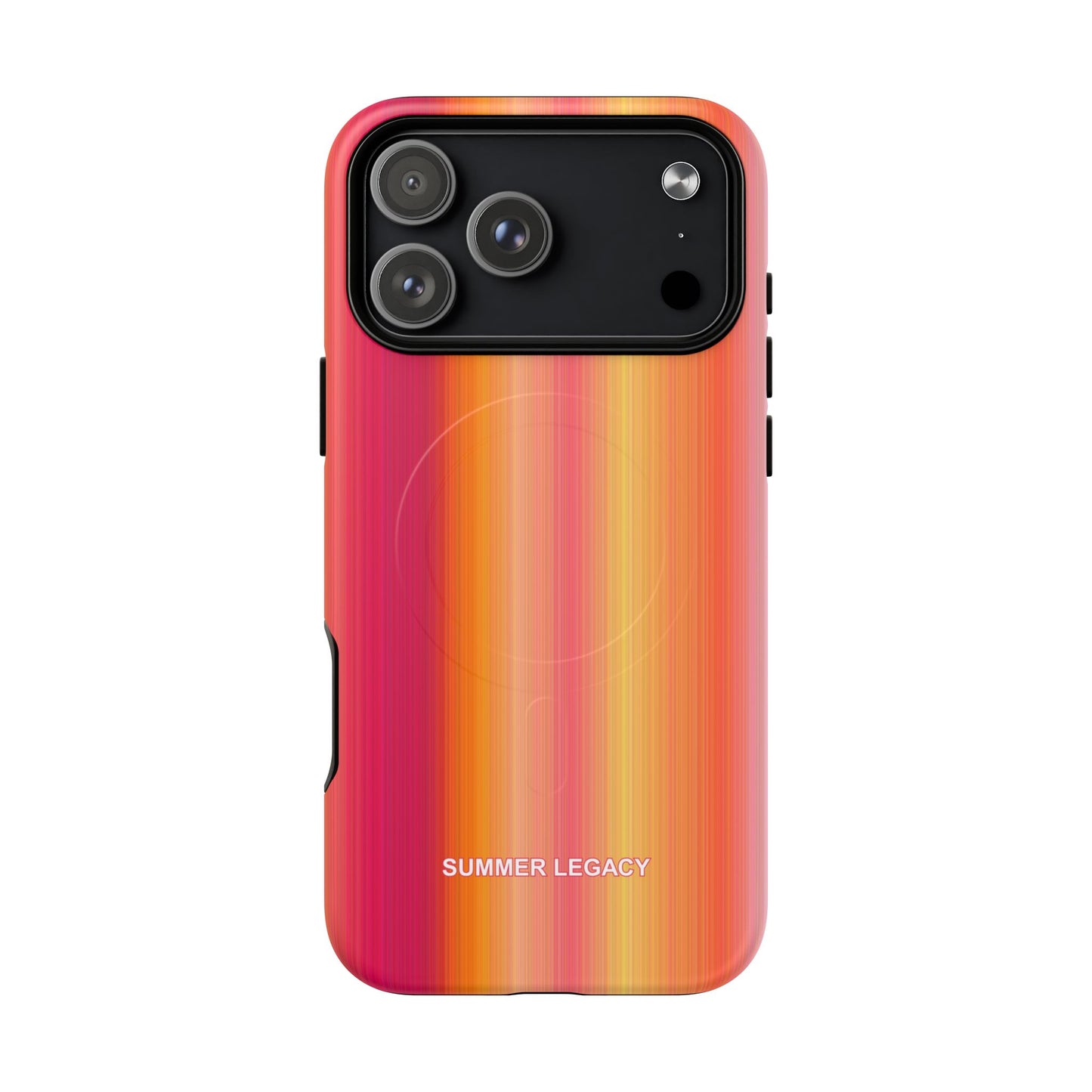 Amber Glow Ombre Stripe MagSafe Case