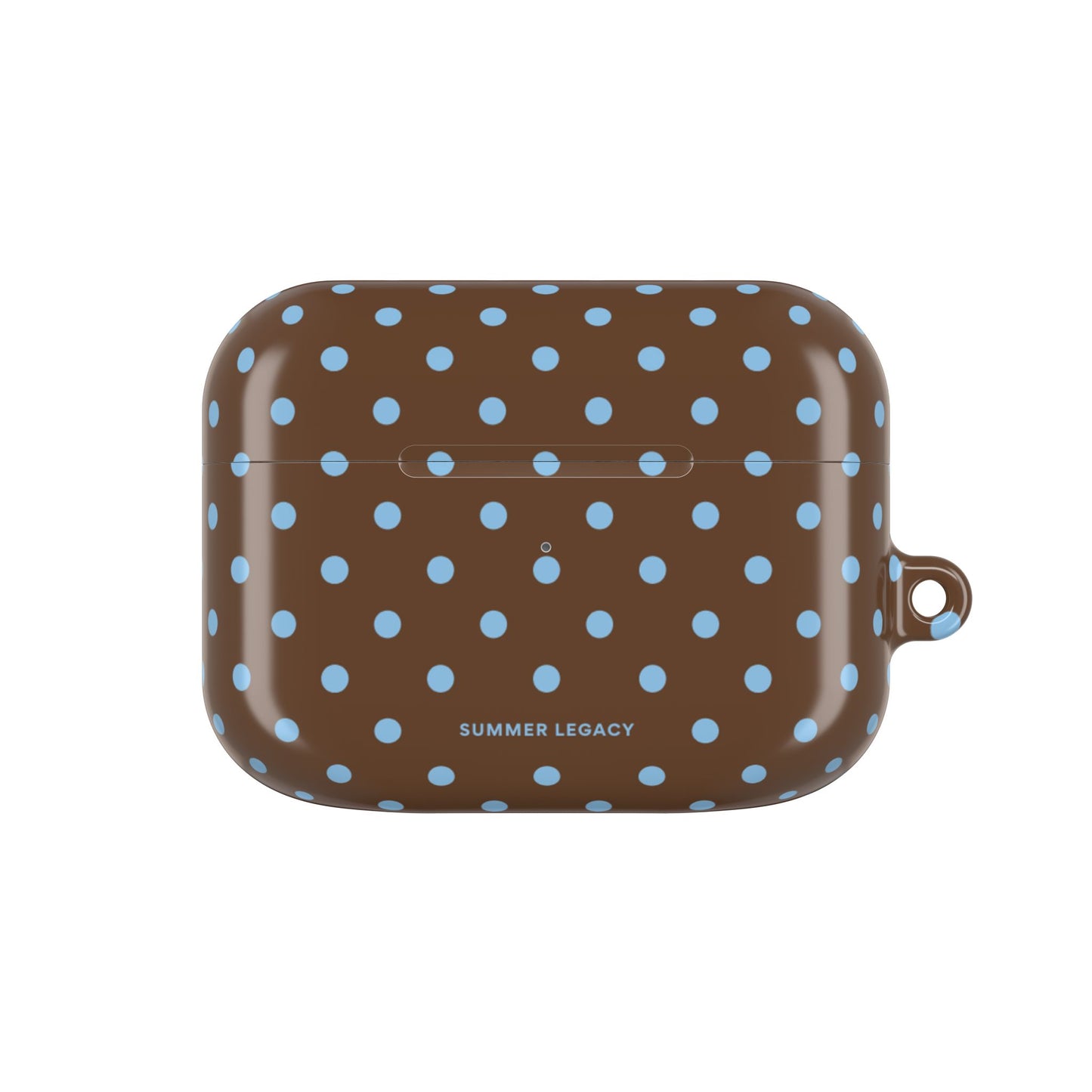 Mocha Polka Dot AirPod Case