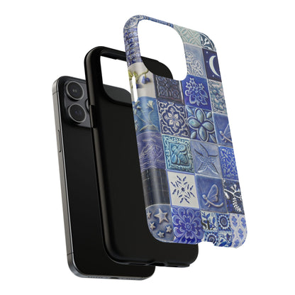 Midnight Mosaic Tiles MagSafe Case