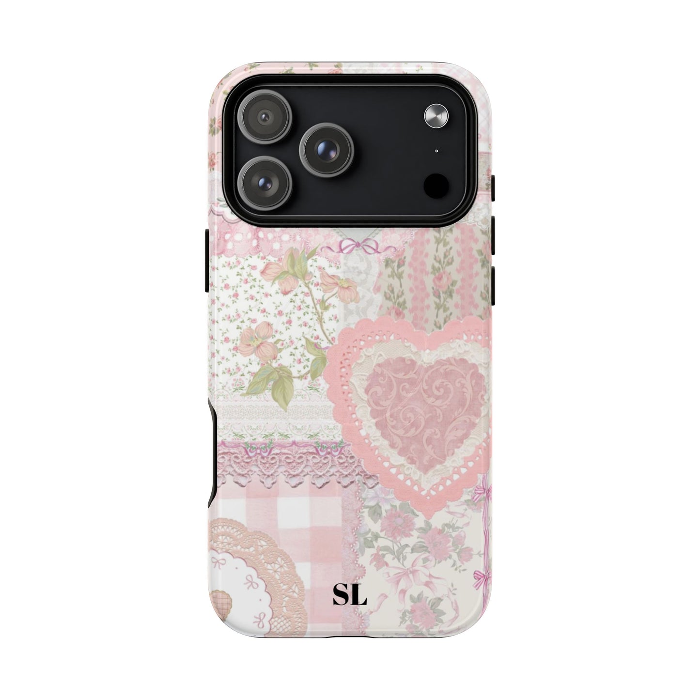 Blushing Floral Patchwork MagSafe Case