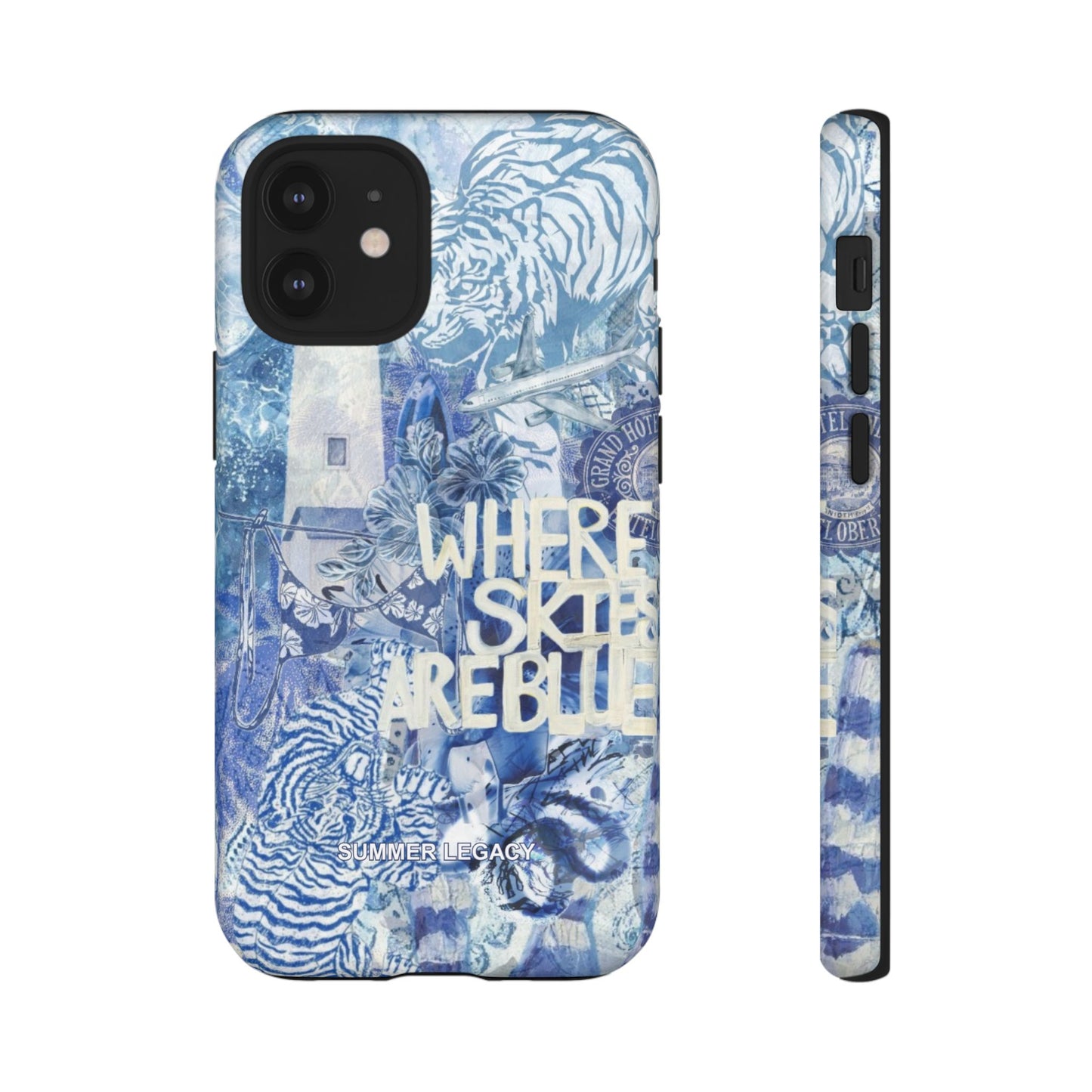 Blue Horizon iPhone Case