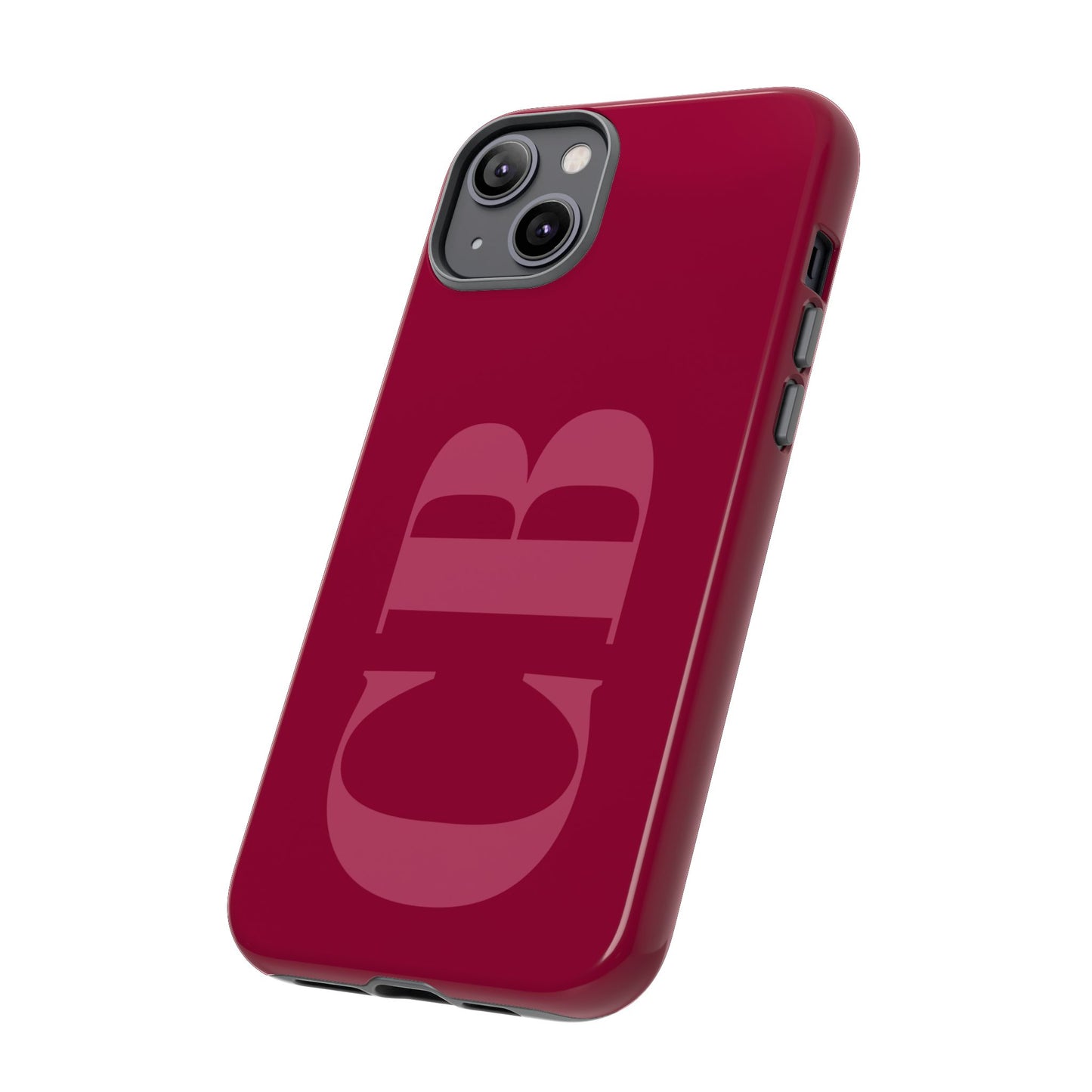 Berry Custom Initial iPhone Case