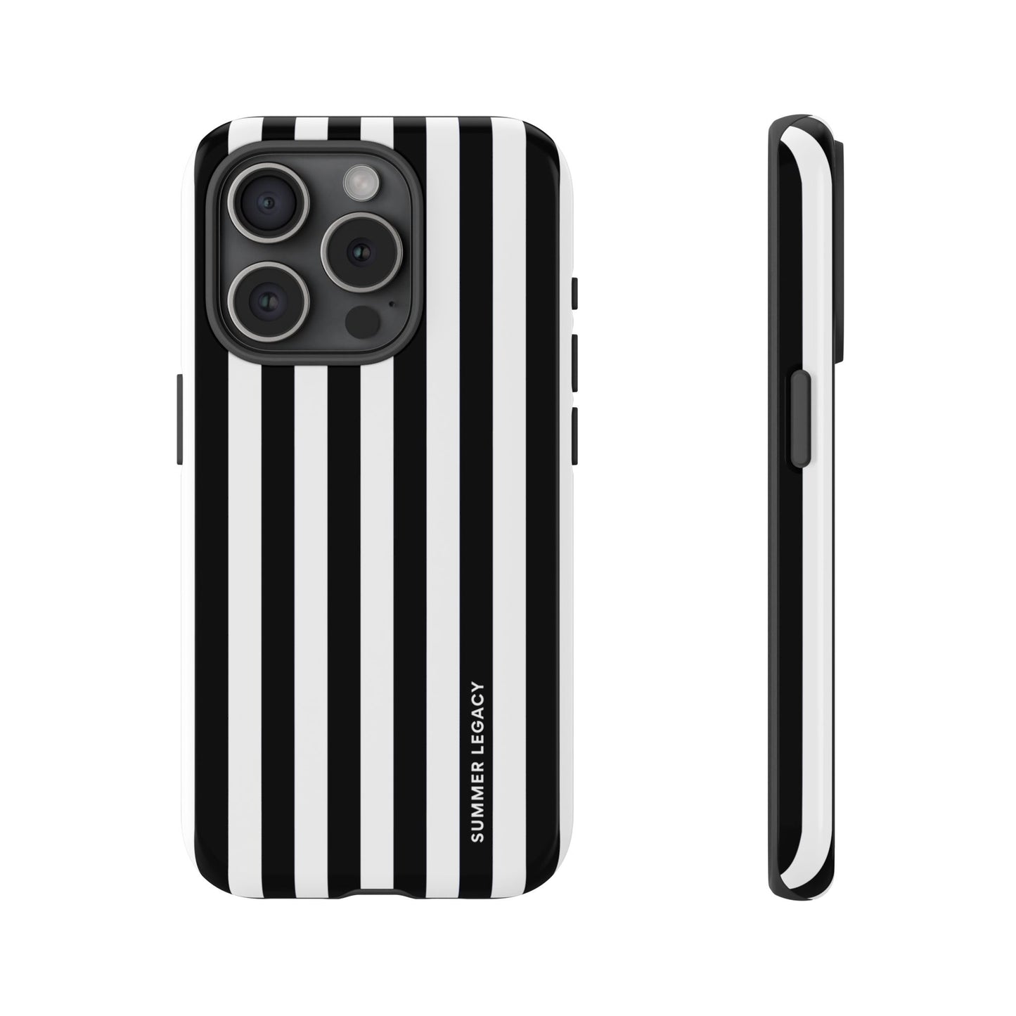 Ebony Stripe iPhone Case