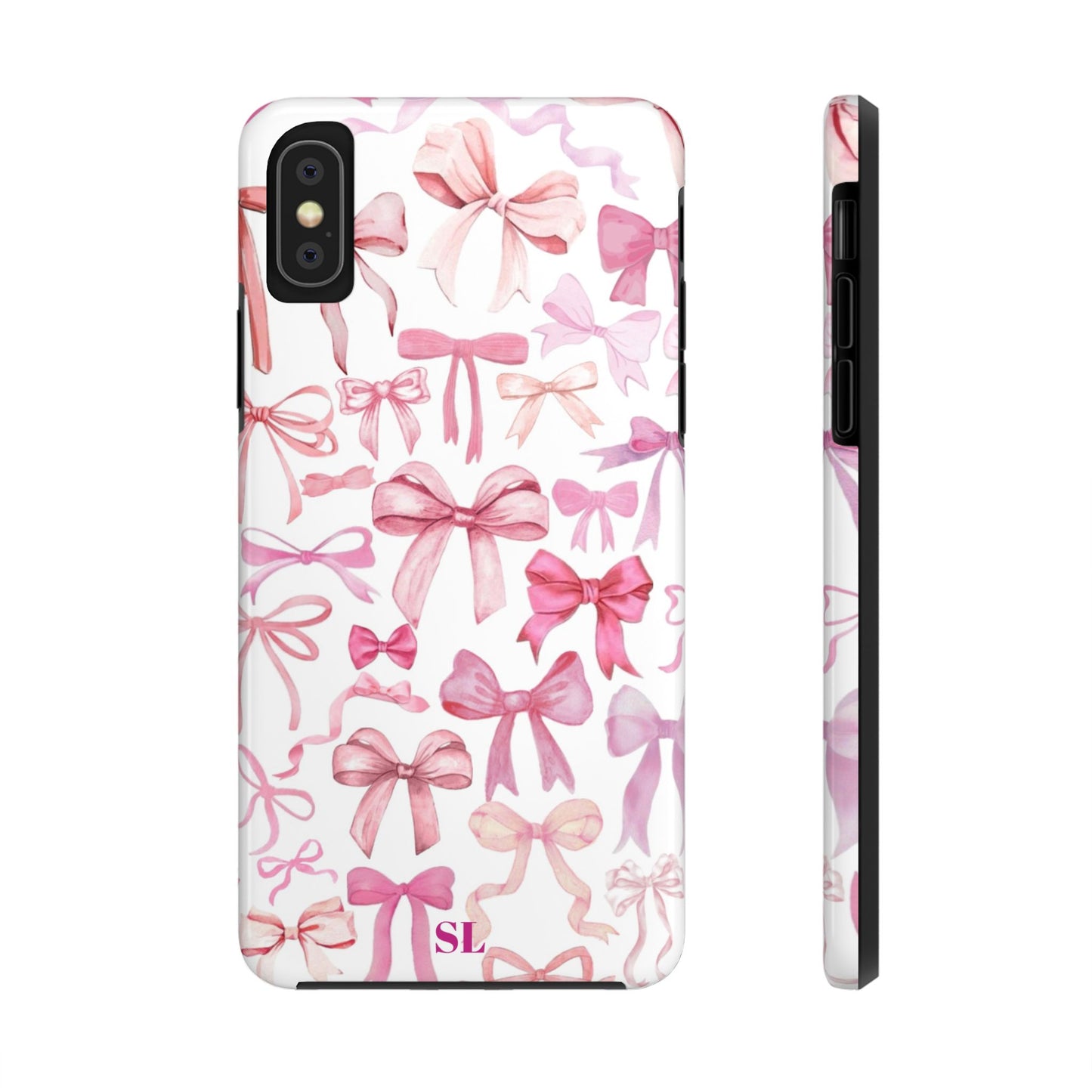 Pink Bows iPhone Case