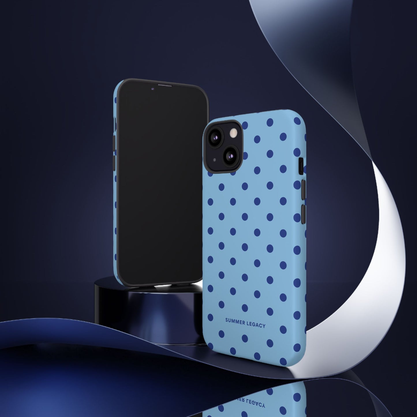 Lagoon Polka Dot iPhone Case