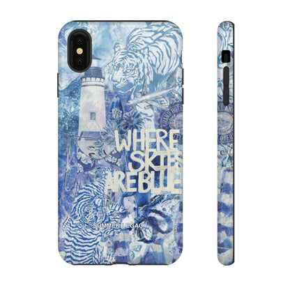 Blue Horizon iPhone Case