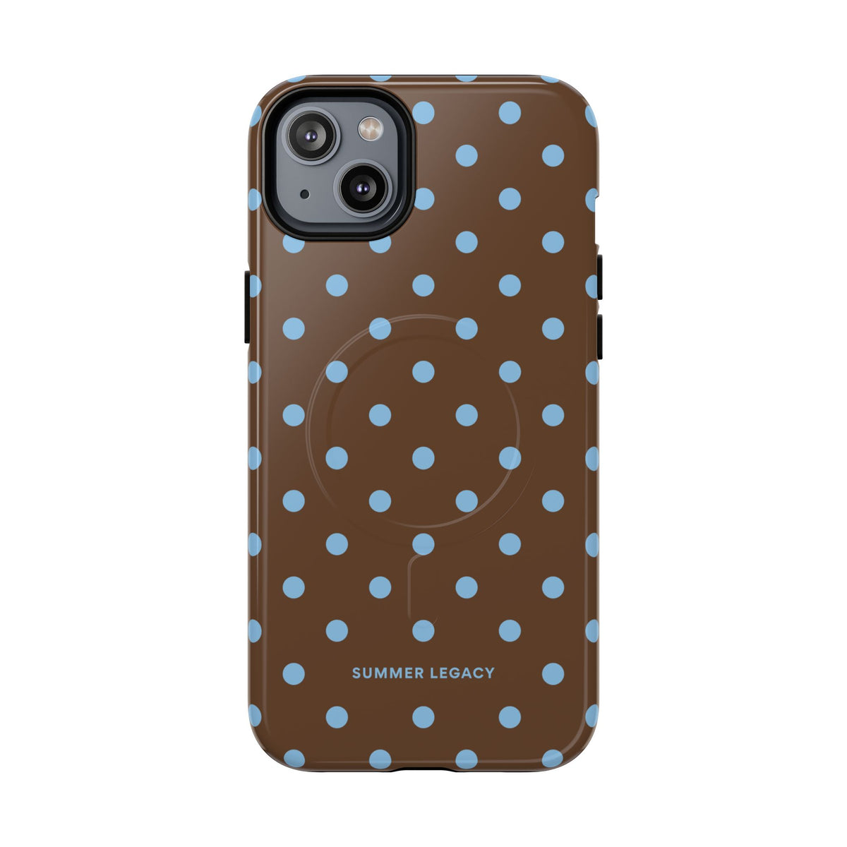 Mocha Polka Dot MagSafe Case