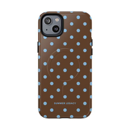 Mocha Polka Dot MagSafe Case
