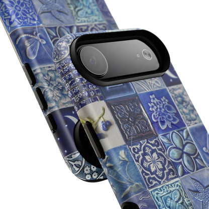 Midnight Mosaic Tiles MagSafe Case