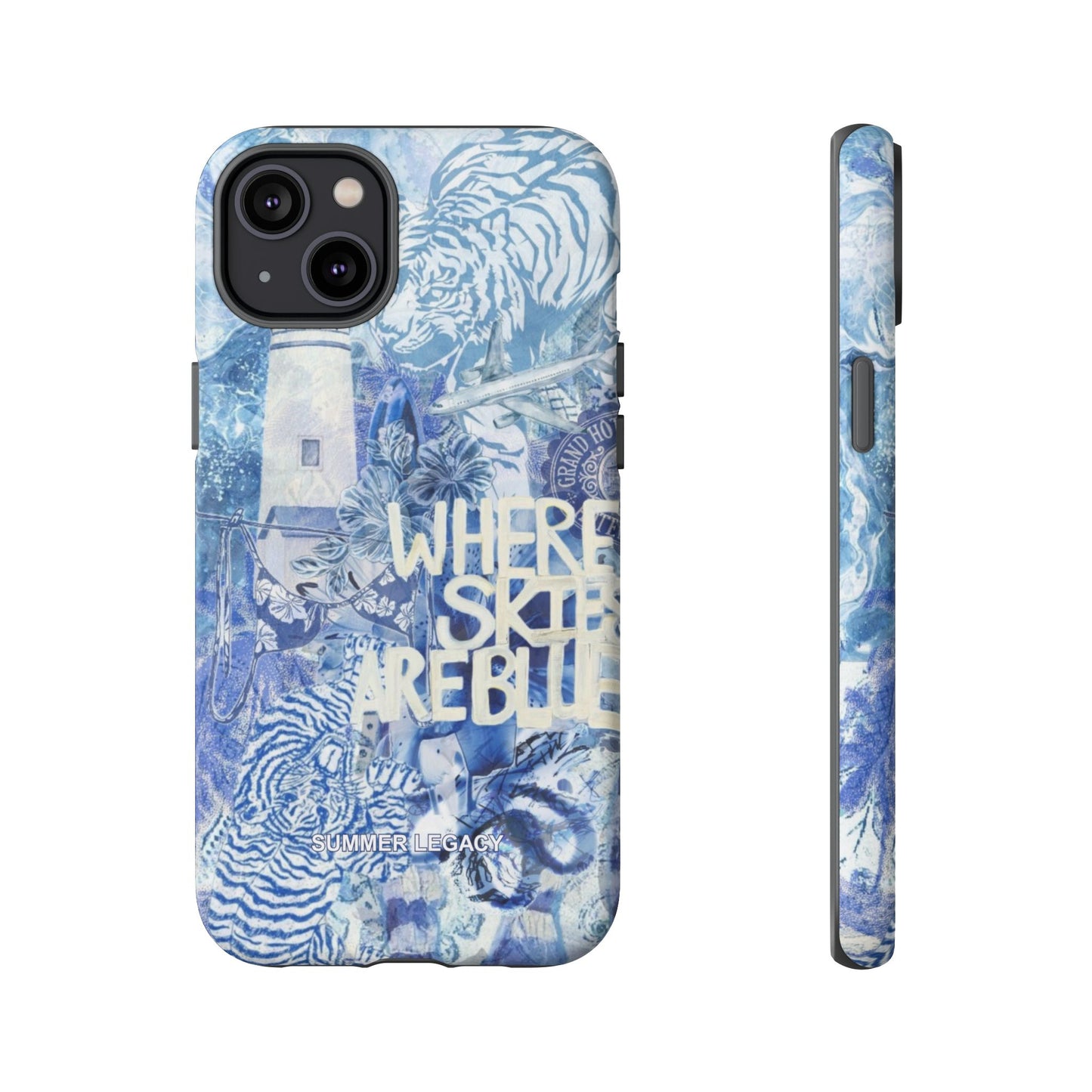 Blue Horizon iPhone Case