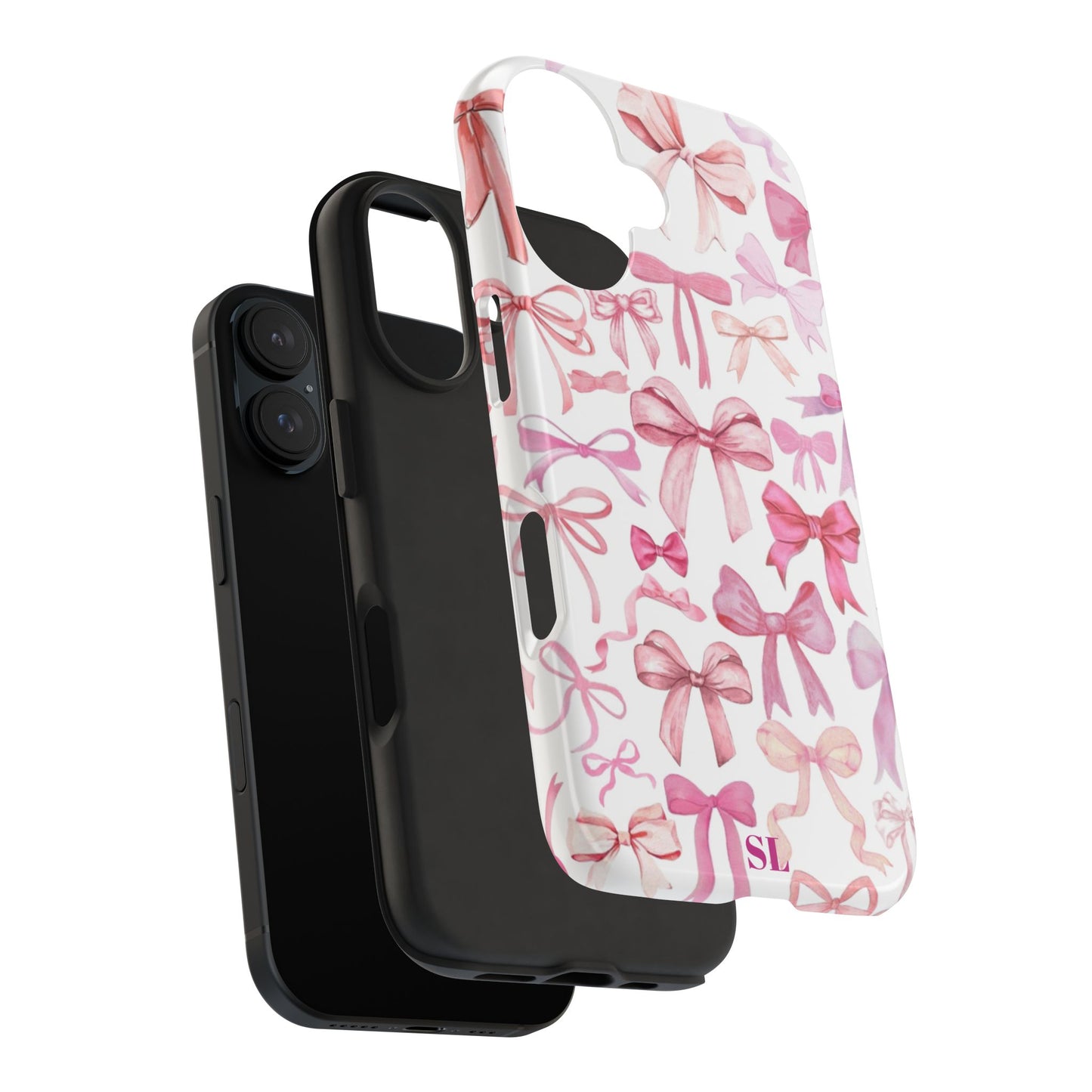 Pink Bows iPhone Case