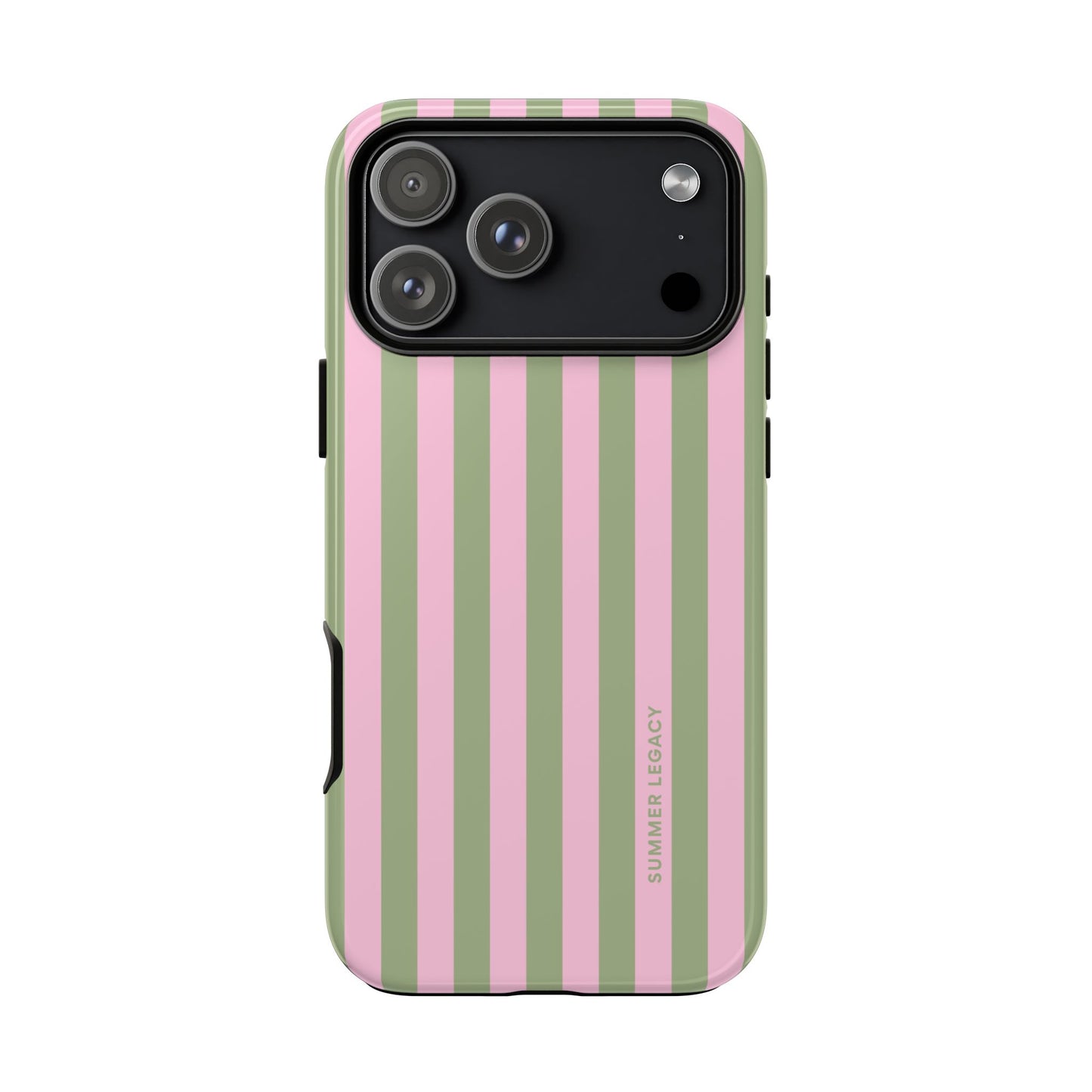 Guava Stripe iPhone Case