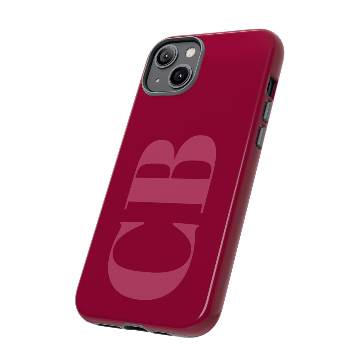 Berry Custom Initial iPhone Case