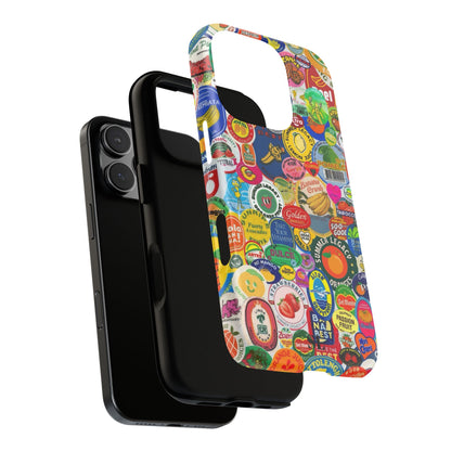 Fruit Stickers iPhone Case