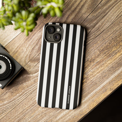 Ebony Stripe iPhone Case