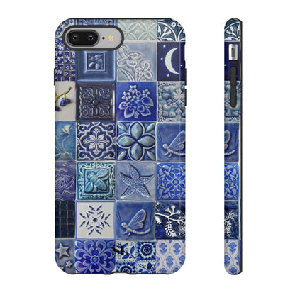 Midnight Mosaic Tiles iPhone Case