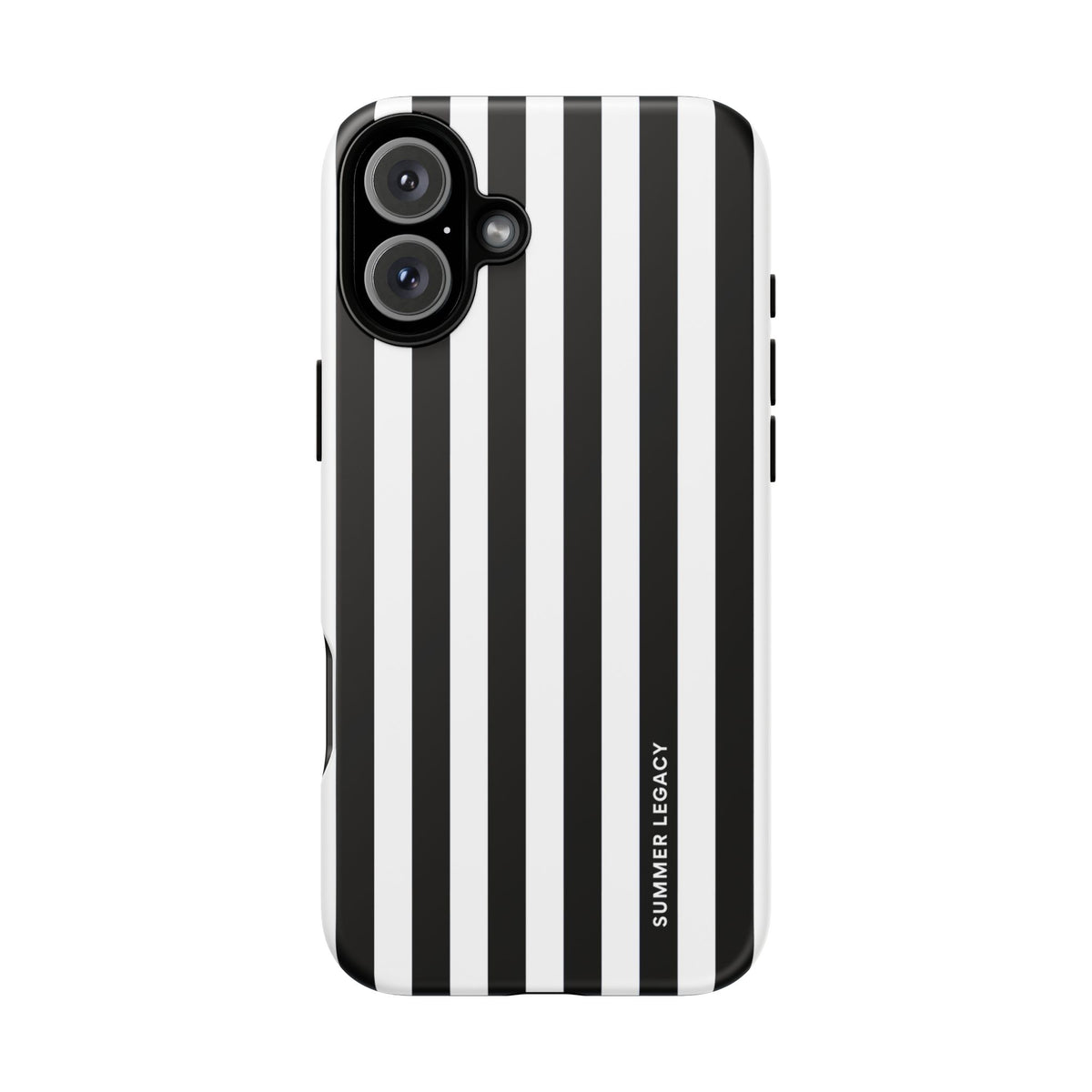 Ebony Stripe iPhone Case