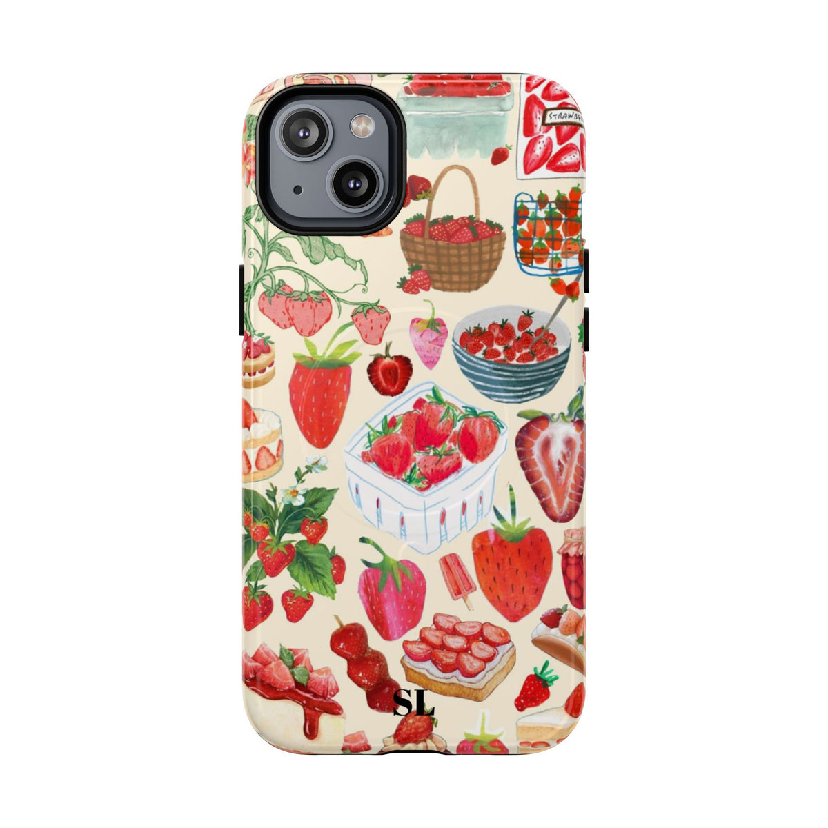 Strawberry Collage MagSafe Case