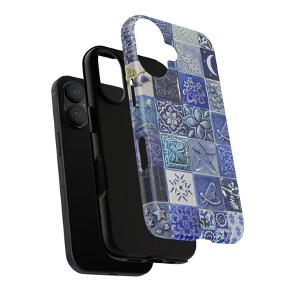 Midnight Mosaic Tiles iPhone Case