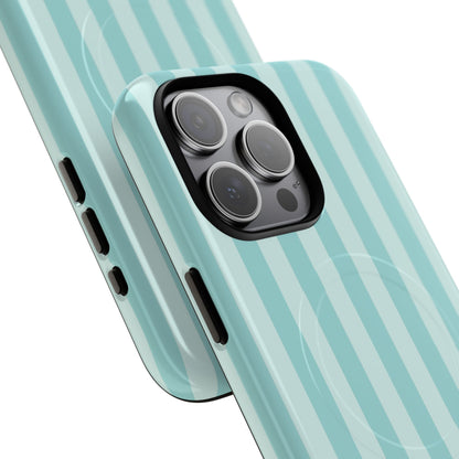Teal Stripe MagSafe Case