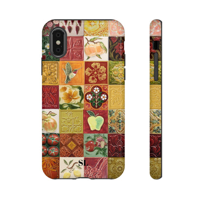 Orchard Mosaic Tiles iPhone Case