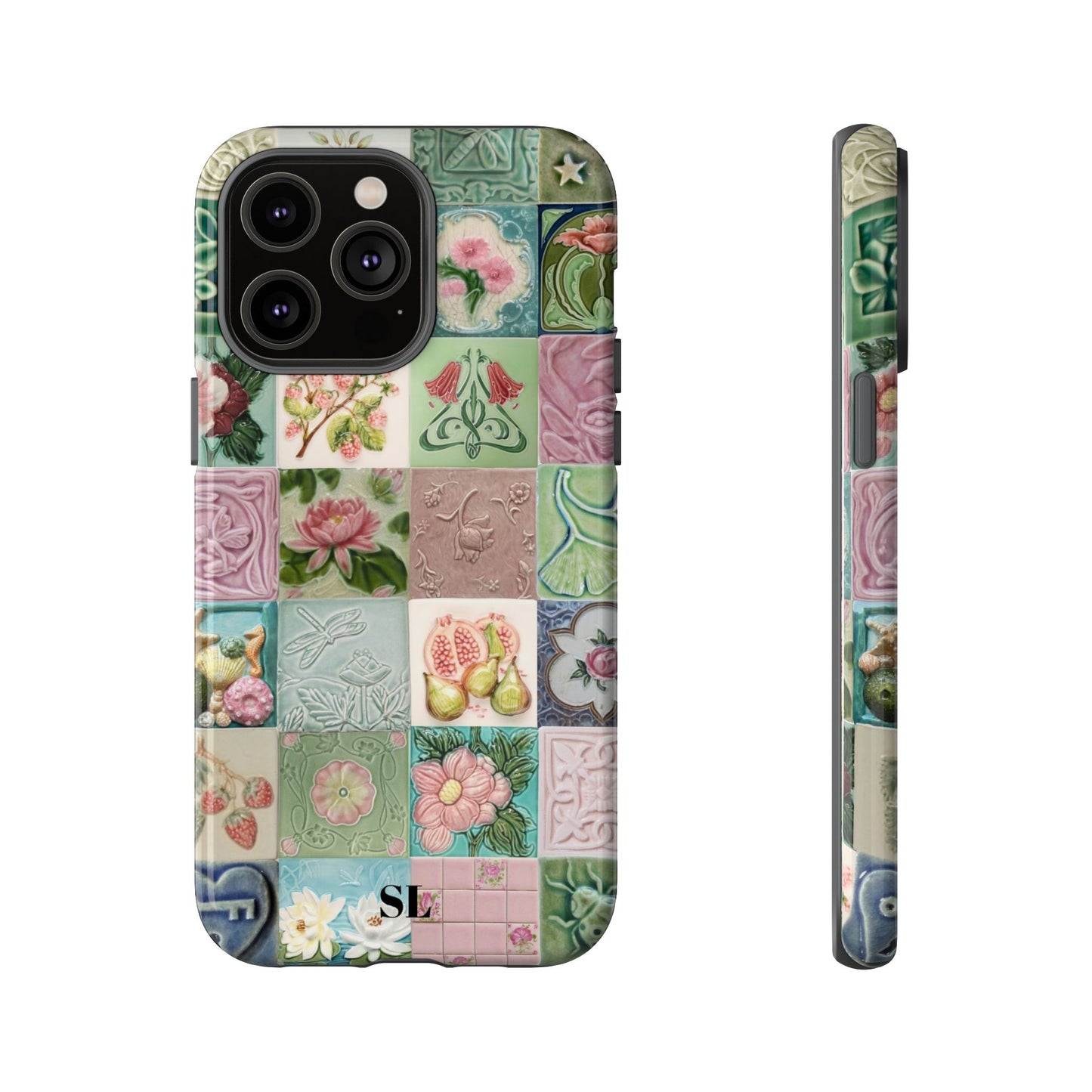Garden Mosaic Tiles iPhone Case