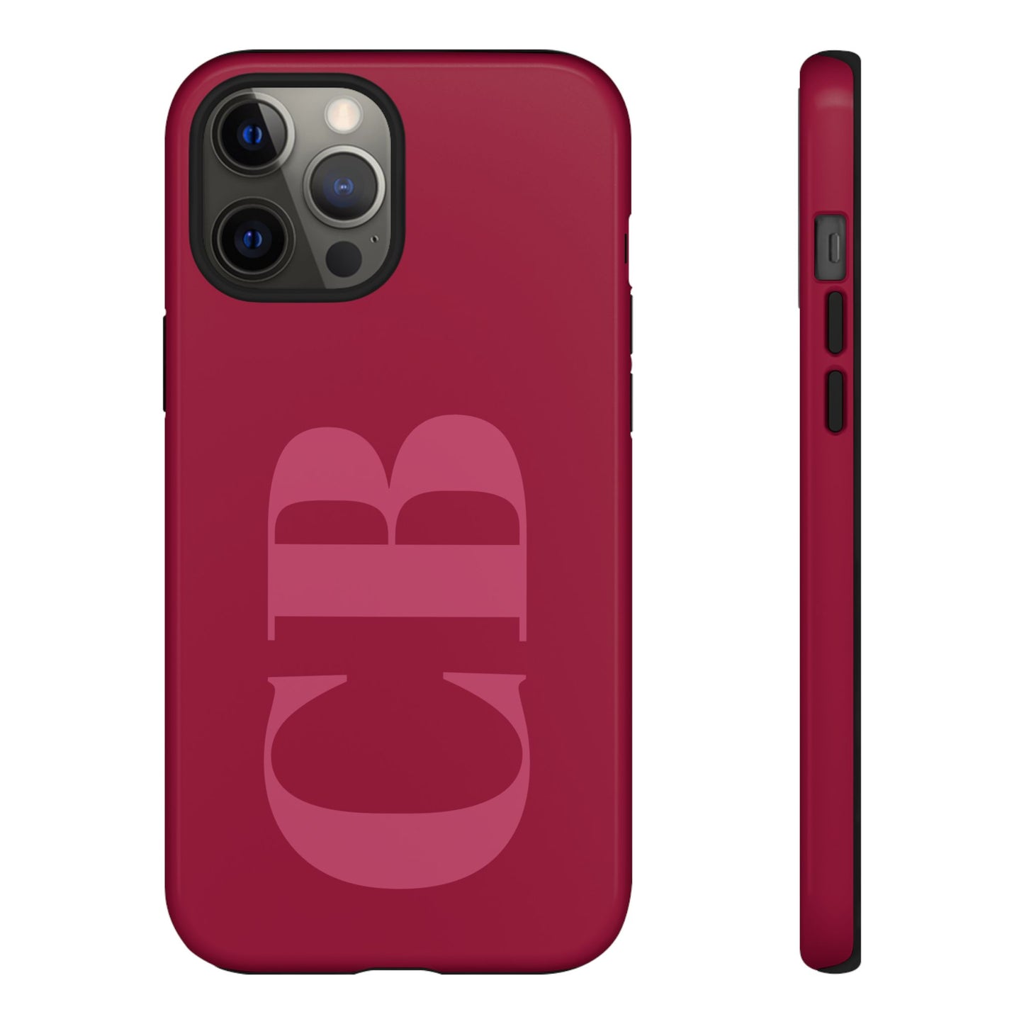 Berry Custom Initial iPhone Case