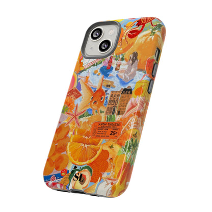 Orange Goldfish iPhone Case