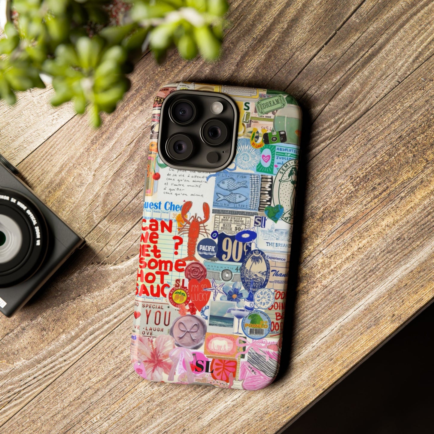 Scrapbook iPhone Case