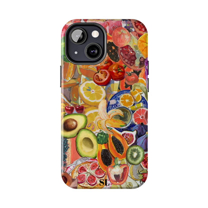 Fruits and Veggies iPhone Case