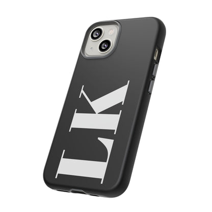Ebony Custom Initial iPhone Case