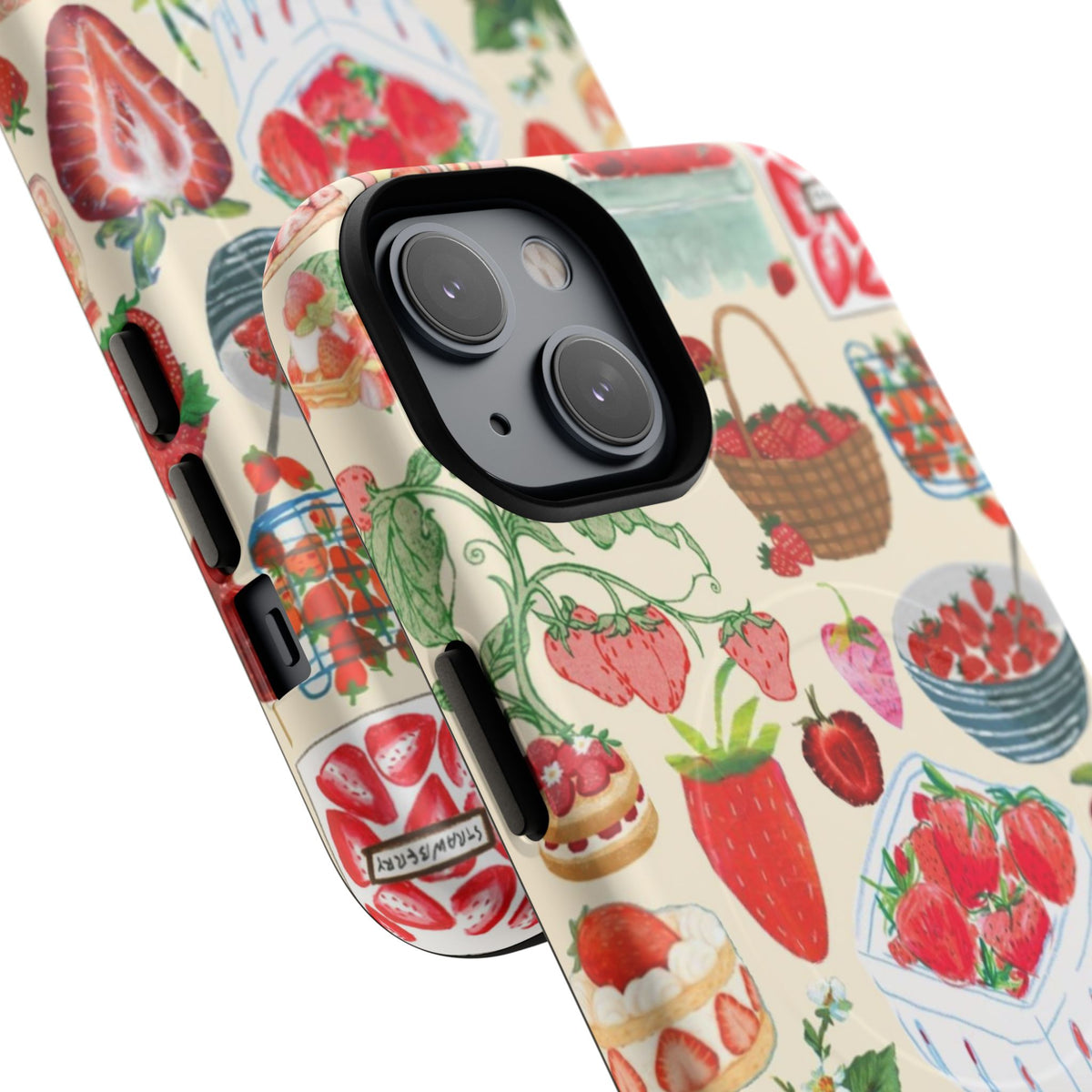 Strawberry Collage MagSafe Case