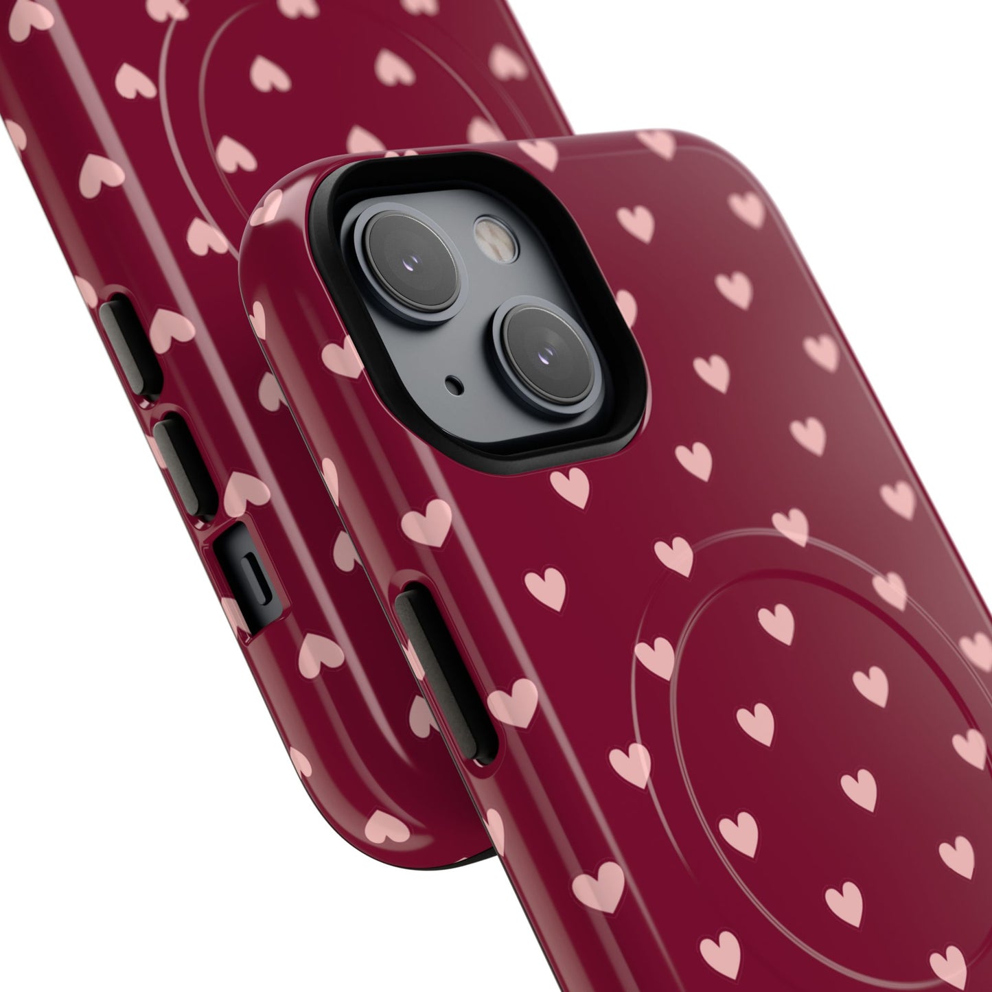 Berry Hearts MagSafe Case