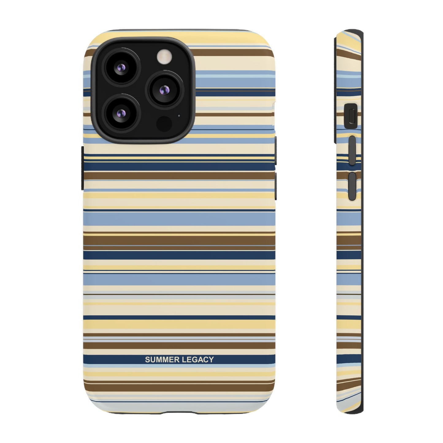 Coconut Multi-stripe iPhone Case