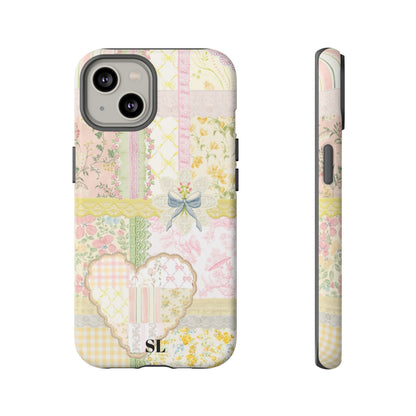 Garden Quilt Patchwork iPhone Case