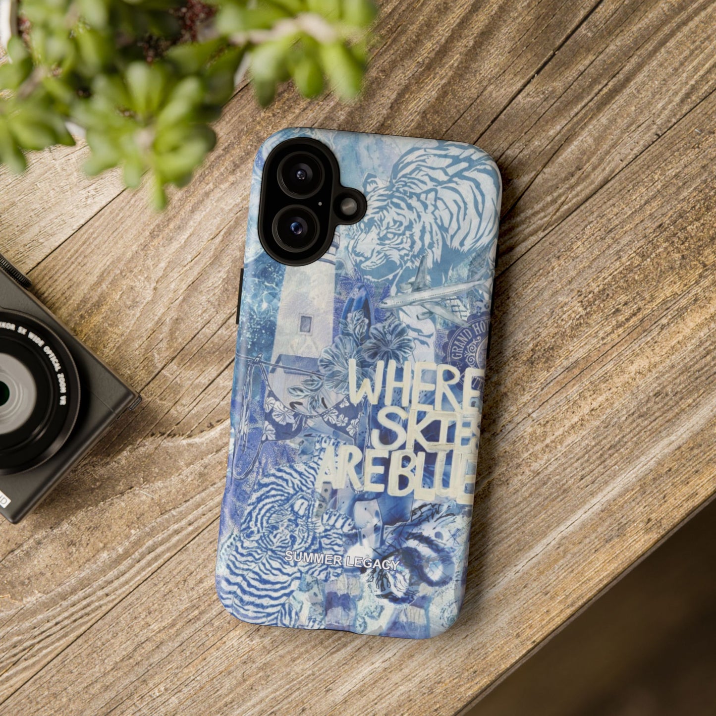 Blue Horizon iPhone Case