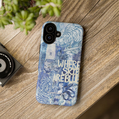 Blue Horizon iPhone Case