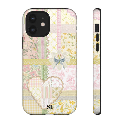 Garden Quilt Patchwork iPhone Case