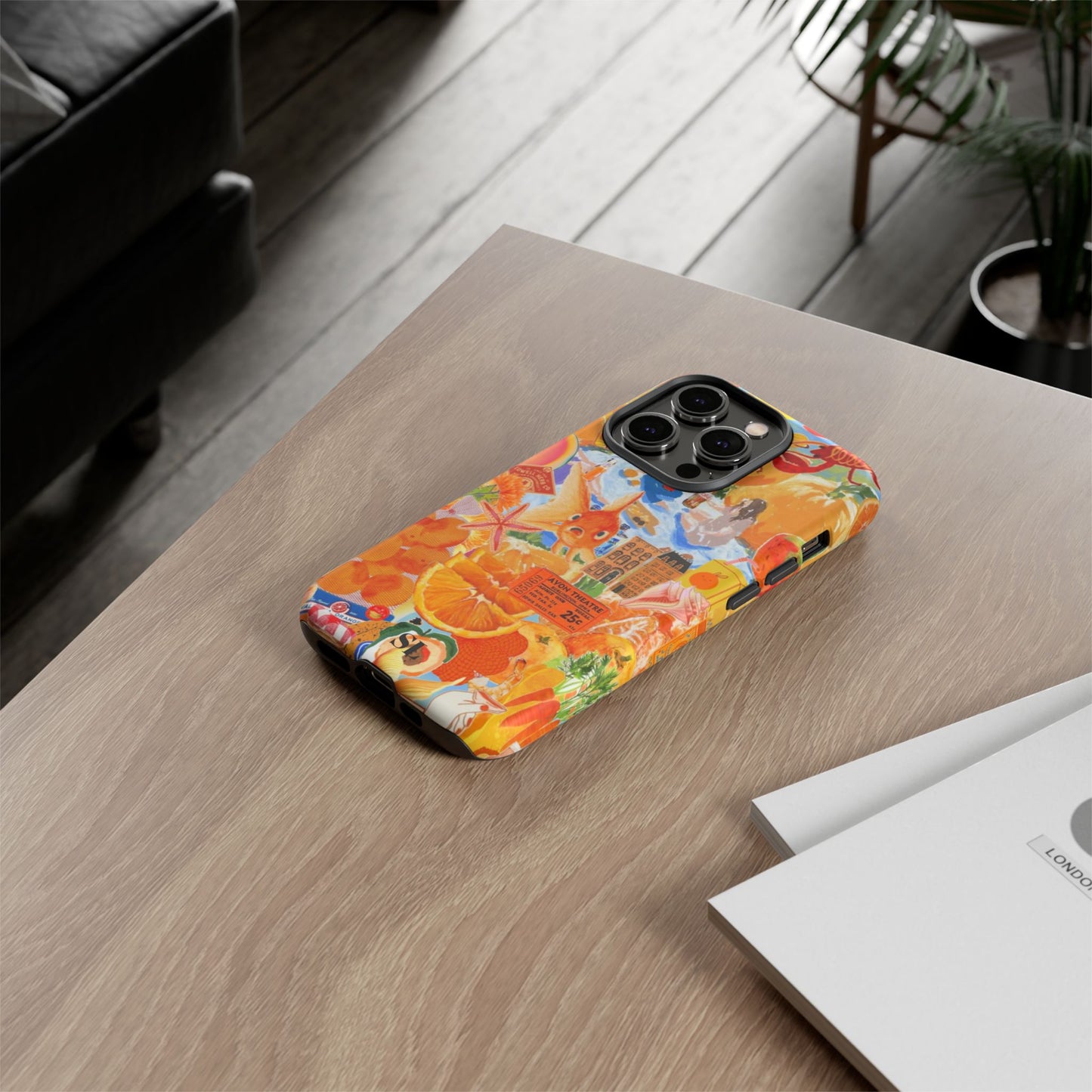 Orange Goldfish iPhone Case